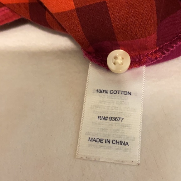 St. John’s Bay cotton shirt - Picture 4 of 5